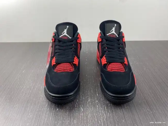 Rep Onekick Air Jordan Red 4 Thunder CT8527-016 0420